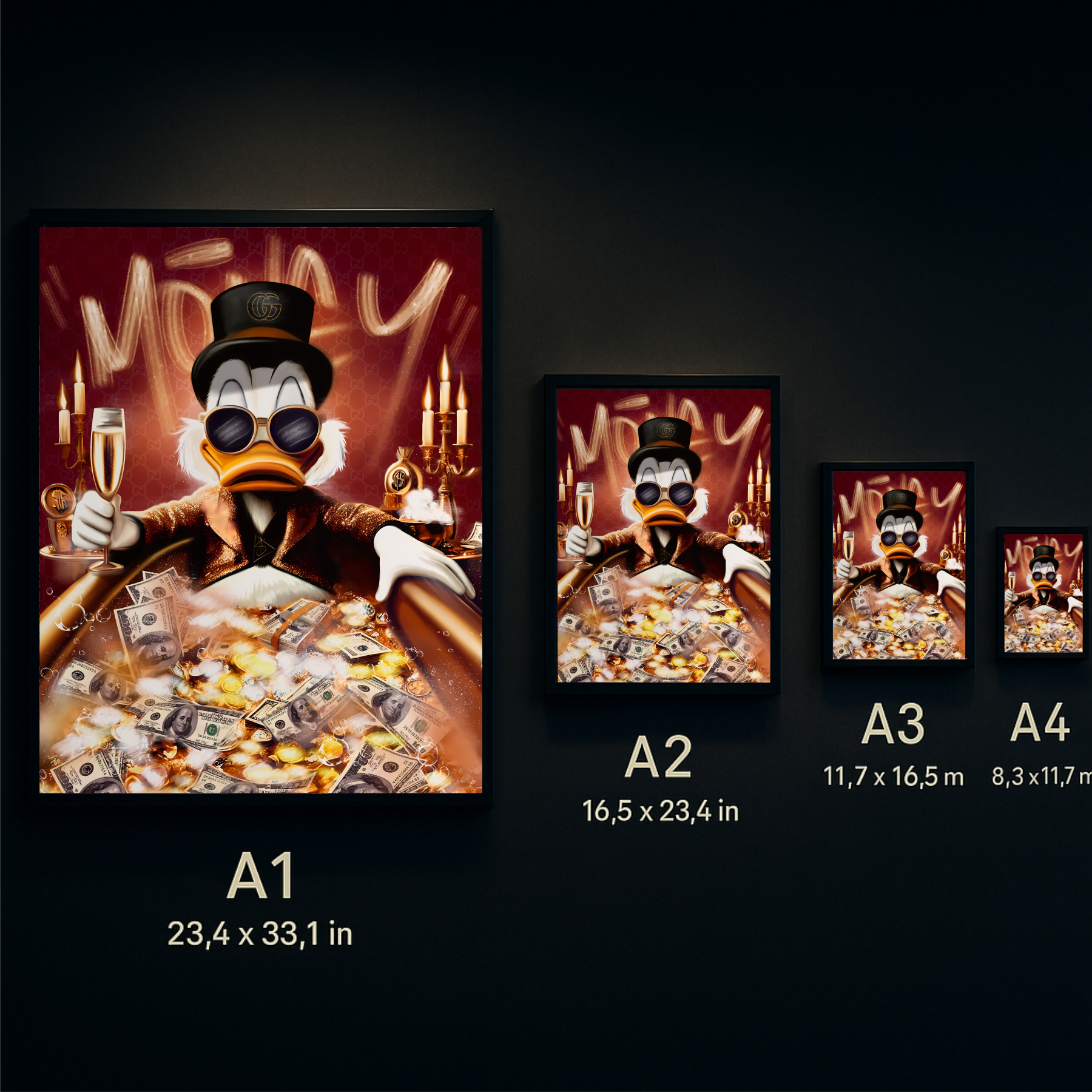 Rich Duck Vibes – Champagne Hustler Edition